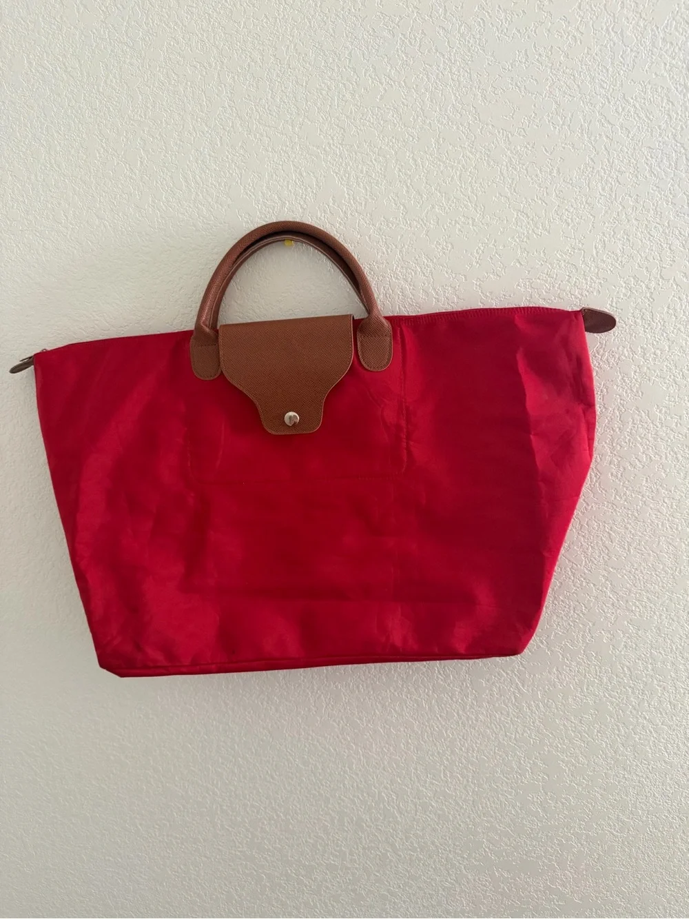 Jo Ann Marie Designs Tote Bag/Purse, Foldable Travel, Red